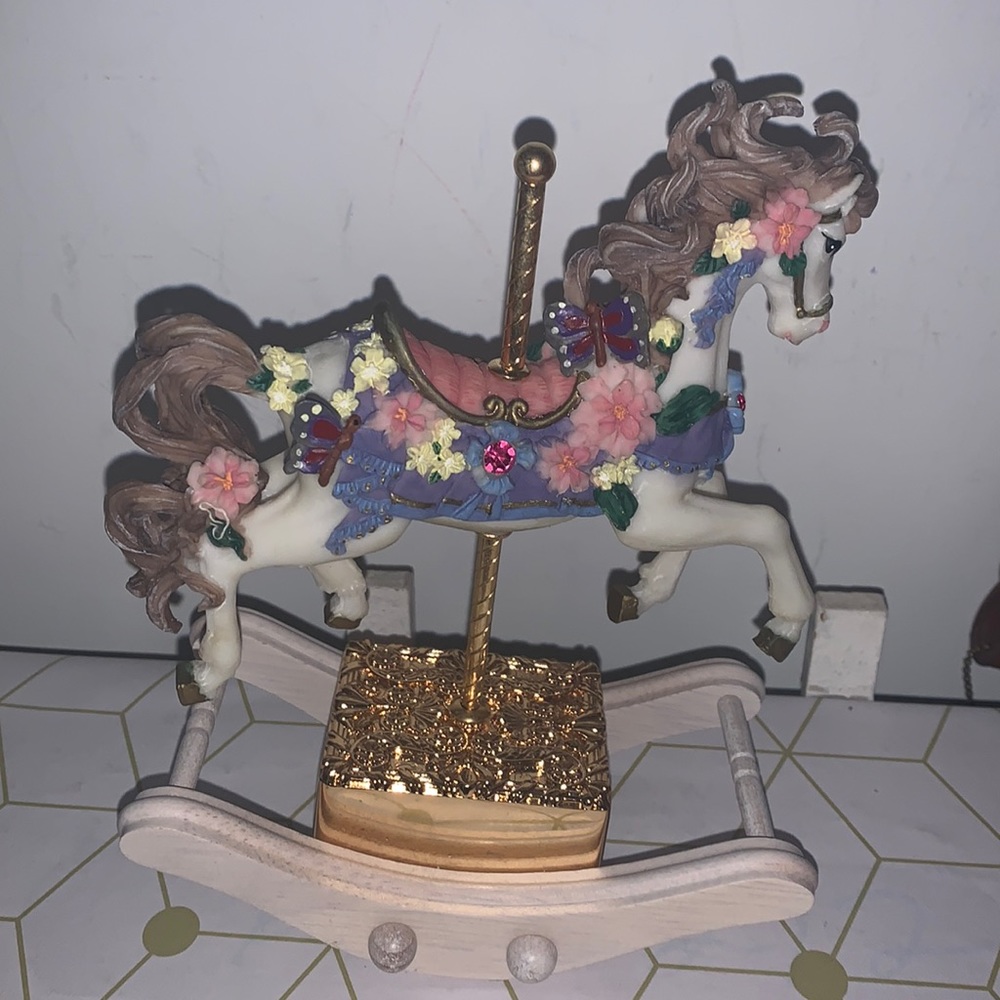 Musical Carousel Horse